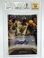 Marketplace image: Jose Aldo 2013 Finest Moments Superfractor 1/1 Auto BGS-9 UFC-S-538