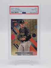 Marketplace image: 2025 Topps Finest Superfractor #50 Paul Skenes PIRATES 1/1 PSA 10 GEM MINT