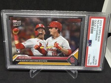 Marketplace image: 2023 Topps Nolan Gorman RC Gold 1/1 Superfractor #278 PSA 10