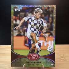 Marketplace image: Diego Luna 2025 Topps MLS 30th Anniversary Superfractor #1/1 Real Salt Lake
