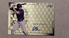 Marketplace image: 2017 Leaf Metal Perfect Game Jordan Groshans Superfractor Auto 1/1