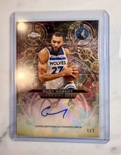 Marketplace image: 🔥 2025-26 Topps Chrome - Chromographs Rudy Gobert Autogrpah Superfractor 1/1 🔥