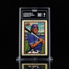 Marketplace image: 2019 Bowman Chrome 30th Anniversary Vladimir Guerrero Jr  SUPERFRACTOR  1/ 1  RC