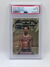 Marketplace image: 2025 Topps Finest UFC Suga Sean O'Malley #225 Rare Superfractor 1/1 PSA 10