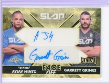 Marketplace image: 2025 Leaf Power Slap AYJAY HINTZ GARRETT GRIMES Superfractor Autograph AUTO 1/1