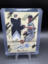 Marketplace image: 2025 Topps Pristine Drew Thorpe Rookie Jumbo Autograph Relic Superfractor 1/1