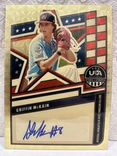 Marketplace image: 2026 Stars & Stripes GRIFFIN MCKAIN SUPERFRACTOR Auto 1/1 🇺🇸⚾️ Team USA