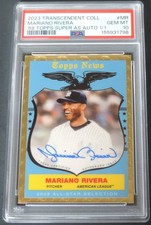 Marketplace image: PSA 10 2023 TRANSCENDANT MARIANO RIVERA AUTOGRAPH SUPERFRACTOR #ED 1/1 YANKEES