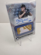 Marketplace image: 2025 Topps Pro Debut Noah Schultz Gold Logoman Autograph Superfractor 1/1