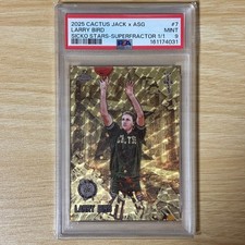 Marketplace image: PSA9 2025-26 Topps Chrome Larry Bird Superfractor INSERT Sicko Stars SSP #1/1 SS