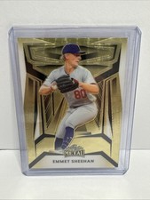 Marketplace image: 2023 Leaf Metal Baseball Emmet Sheehan Superfractor Prismatic Gold # 1/1