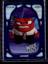 Marketplace image: 2024 Topps Chrome Disney #HQ-4 Anger Headquarters SuperFractor