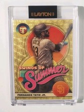 Marketplace image: 2023 Topps Pristine Superfractor 1/1 FERNANDO TATIS JR. SWINGS OF SUMMER #SS-1
