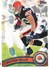 Marketplace image: Looking For 2011 Topps Chrome Superfractor  - Peyton Hillis #180 Or Any Others