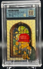 Marketplace image: Glu3trap Glue Trap Mr. Burns Superfractor 1/1 GRAIL ART