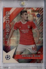 Marketplace image: 2022 Topps Merlin Chrome UEFA U21 Stars SuperFractor Antonio Silva RC 1/1
