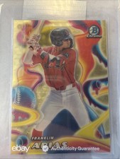 Marketplace image: 2025 Bowman Chrome FRANKLIN ARIAS Melt Mashers SUPERFRACTOR 1/1 Rookie Prospect