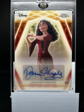 Marketplace image: Topps Chrome 2026 Disney Neon Mother Gothel Donna Murphy Auto Superfractor 1/1