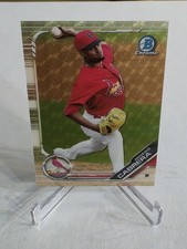 Marketplace image: 2019 Bowman Chrome Prospects Superfractor 1/1 Genesis Cabrera #BCP-187