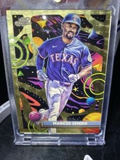 Marketplace image: 2025 Topps Cosmic Chrome 1/1 Superfractor #70 Marcus Semien Texas Rangers