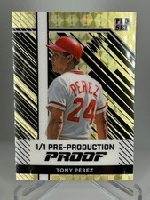Marketplace image: Pro Set Pre-Production Proof Tony Perez 1/1 Superfractor