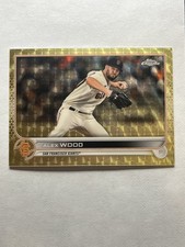 Marketplace image: 2022 Topps Chrome Alex Wood SAPPHIRE SUPERFRACTOR Dodgers/Giants - 1/1 #494