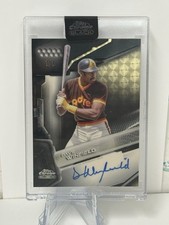 Marketplace image: 2026 Topps Chrome Black Dave Winfield Autograph Superfractor 1/1 #CBA-DW Padres