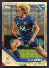 Marketplace image: 2021 Topps UEFA Champions League Japan Edition SuperFractor #87 Xavi Simons 1/1