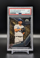 Marketplace image: 2023 Topps Chrome Black Clayton Kershaw Superfractor 1/1 Dodgers #34