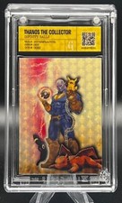 Marketplace image: Glu3trap Glue Trap Thanos The Collector Pokemon Superfractor 1/1 GRAIL ART