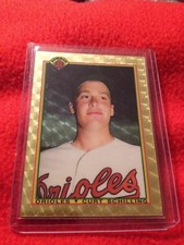Marketplace image: 2017 Bowman Chrome Rookie Curt Schilling Super Fractor 1/1! HOF Red Soxs RC Rare