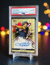 Marketplace image: Juan Soto Auto Superfractor 1/1 2022 Topps Finest Refractor PSA 10 One Of One 🔥
