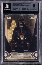 Marketplace image: 2019 Topps Star Wars Chrome Legacy SuperFractor Darth Vader's Chamber 1/1 Anakin