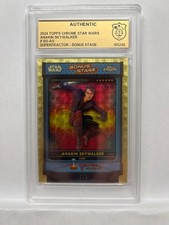 Current marketplace image for 2024 Topps Chrome #BS-AS Star Wars Bonus Stage Superfractor