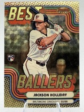Marketplace image: 2024 Bowman's Best Best Ballers Jackson Holliday #BB-1 SuperFractor /1 (RC)