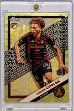 Marketplace image: Dominik Chong Qui 2025 Topps Chrome MLS Superfractor 1/1 RC #177