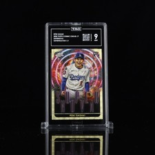 Marketplace image: 2025 Topps Cosmic Chrome ROKI SASAKI  Supernova SUPERFRACTOR 1/1 😵‍💫🔥 💎