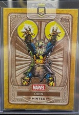 Marketplace image: 2025 Topps Marvel Mint Odin  Foil Superfractor 1/1