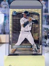 Marketplace image: Leo De Vries 2025 Bowman Draft Superfractor /1