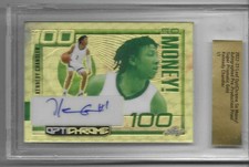 Marketplace image: KENNEDY CHANDLER Leaf SO MONEY GOLD SUPERFRACTOR RC Rookie Auto Autograph 1/1