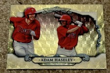 Marketplace image: 2018 BOWMAN STERLING CONTINUITY SUPERFRACTOR  1/1 ADAM HASELEY One Of One