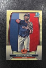 Marketplace image: 2023 Bowman Chrome WBC Superfractor 1/1 XANDER BOGAERTS NETHERLANDS