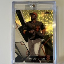 Marketplace image: 2018 Topps Finest Andrew McCutchen SuperFractor 1/1 SF Giants RARE “CLEAN 🔥🔥”