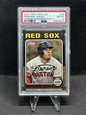 Marketplace image: Enmanuel Valdez 2024 Topps Heritage Superfractor 1/1 PSA 8