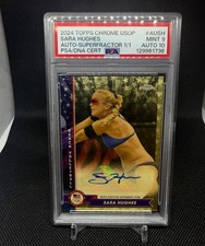 Marketplace image: 2024 Topps Chrome US Olympic Sara Hughes Superfractor 1/1 PSA 9 10 Auto