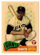 Marketplace image: MONTE IRVIN 2005 Topps Pristine Legends SuperFractor 1/1 #22 SSP GIANTS