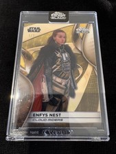 Marketplace image: Topps Star Wars Chrome Black 1/1 Enfys Nest Superfractor Smugglers Outpost