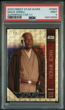 Marketplace image: PSA 9 Mint Topps Star Wars 2023 Finest SuperFractor 1/1 - Mace Windu FN60