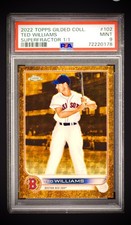 Marketplace image: Ted Williams SuperFractor PSA 9 1/1 Topps Gilded 2022 #102