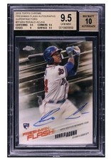 Marketplace image: RONALD ACUNA JR 2018 Topps SuperFractor Freshman Flash RC Auto 1/1 BGS 9.5/10
